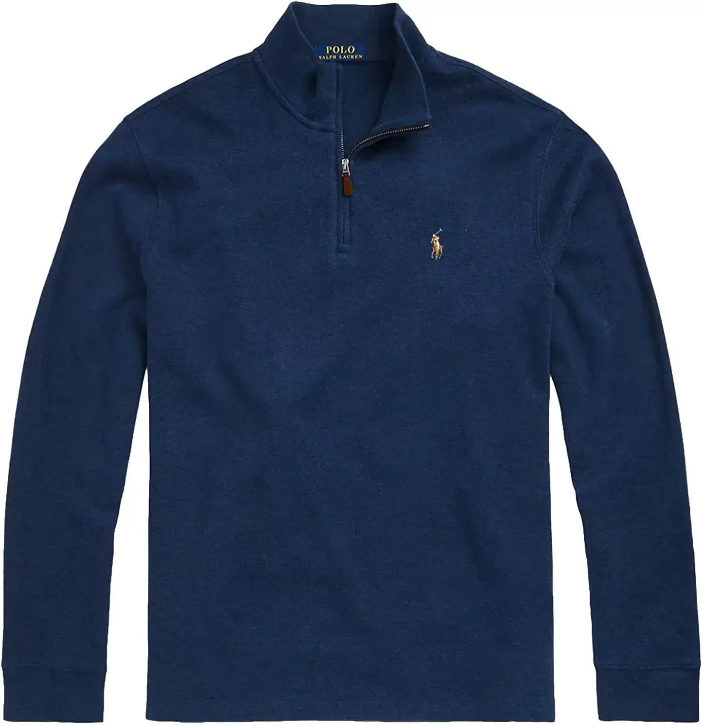POLO RALPH LAUREN Men's Classic Estate-Rib Quarter-Zip Pullover Sweater