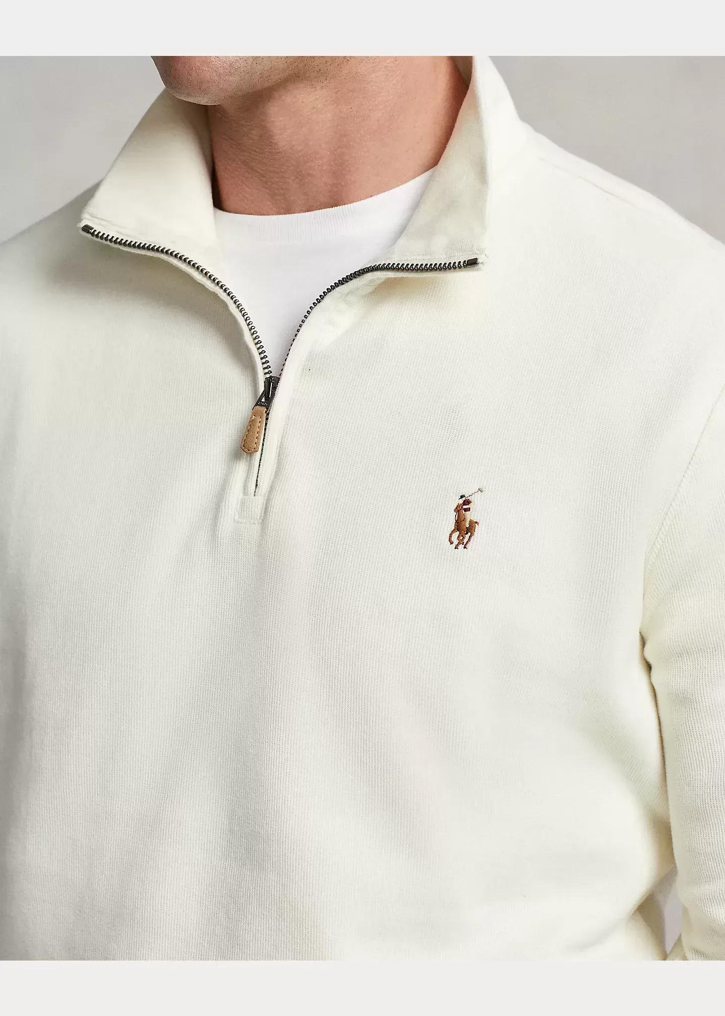 Polo Ralph Lauren Estate-Rib Quarter-Zip Pullover