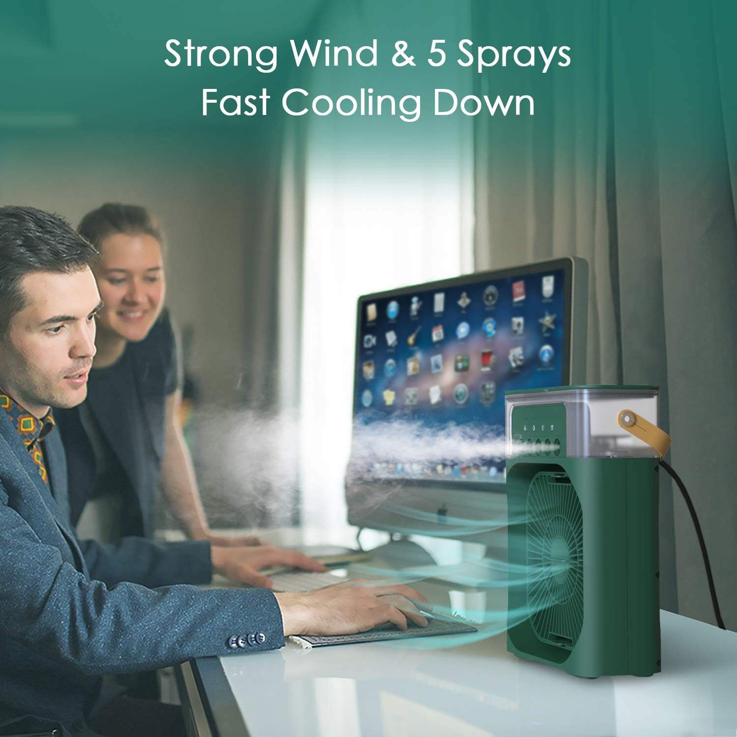 3 in 1 Air Cooler, save more electricity