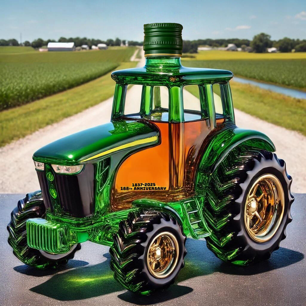 John Deere 188 Anniversary Whiskey Bottle