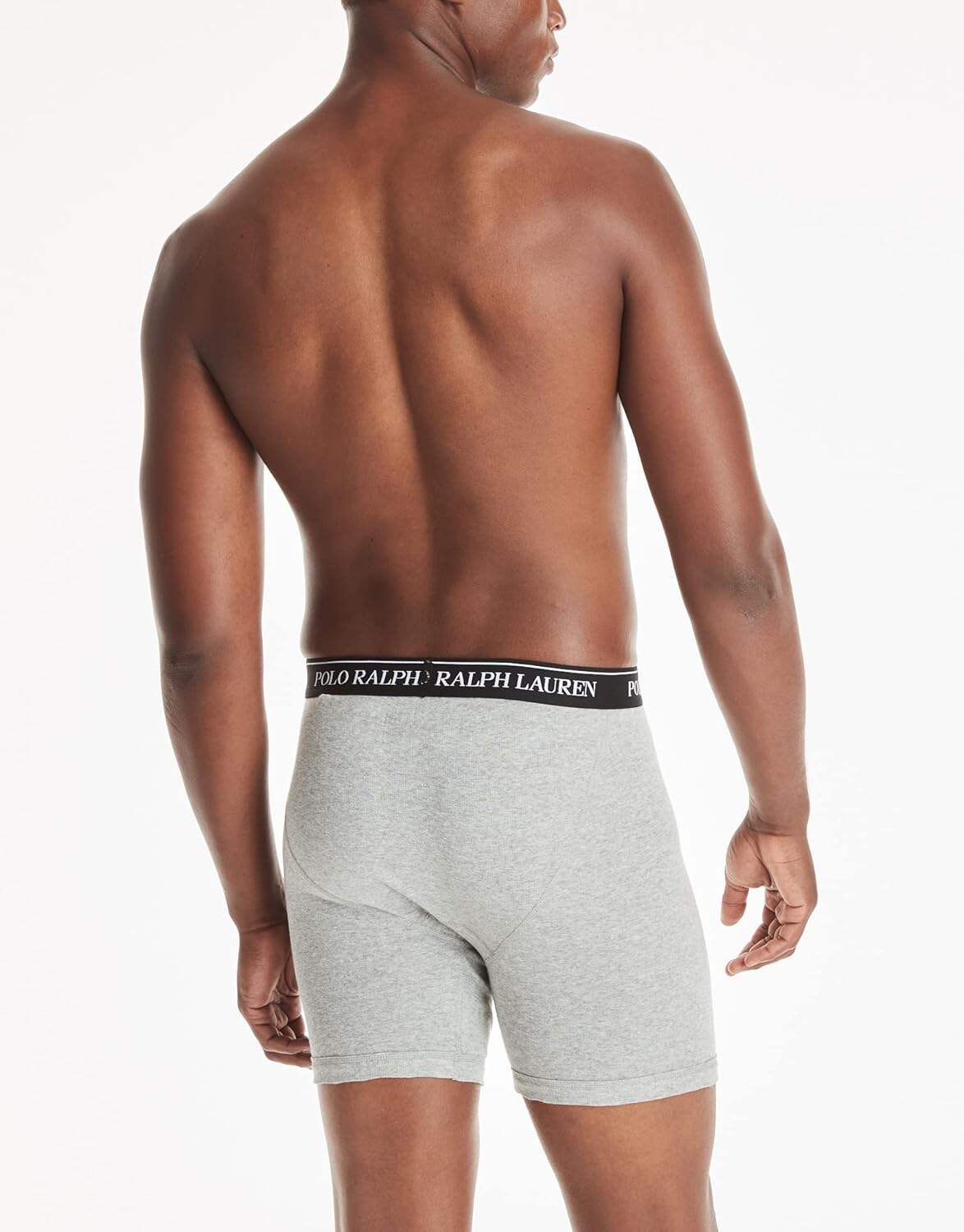 Polo Ralph Lauren Men's Classic Fit Cotton Boxer Briefs, Trunks & Long Leg Available (3 Pack)