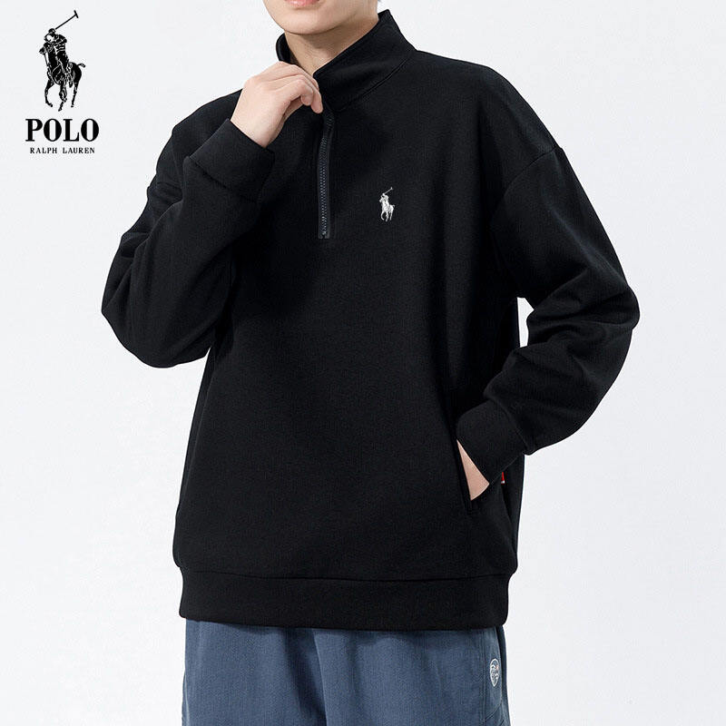 Ralph Lauren men's autumn and winter casual cotton sweatshirt jacket