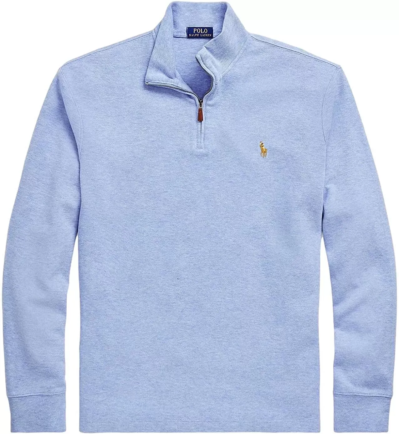 POLO RALPH LAUREN Men's Classic Estate-Rib Quarter-Zip Pullover Sweater