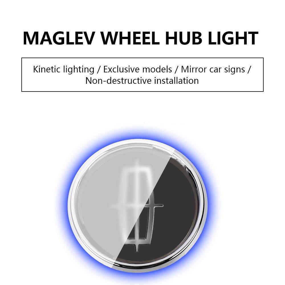 🔥Magnetic Suspension LED Floating Wheel Cap 2025 Version 4PC
