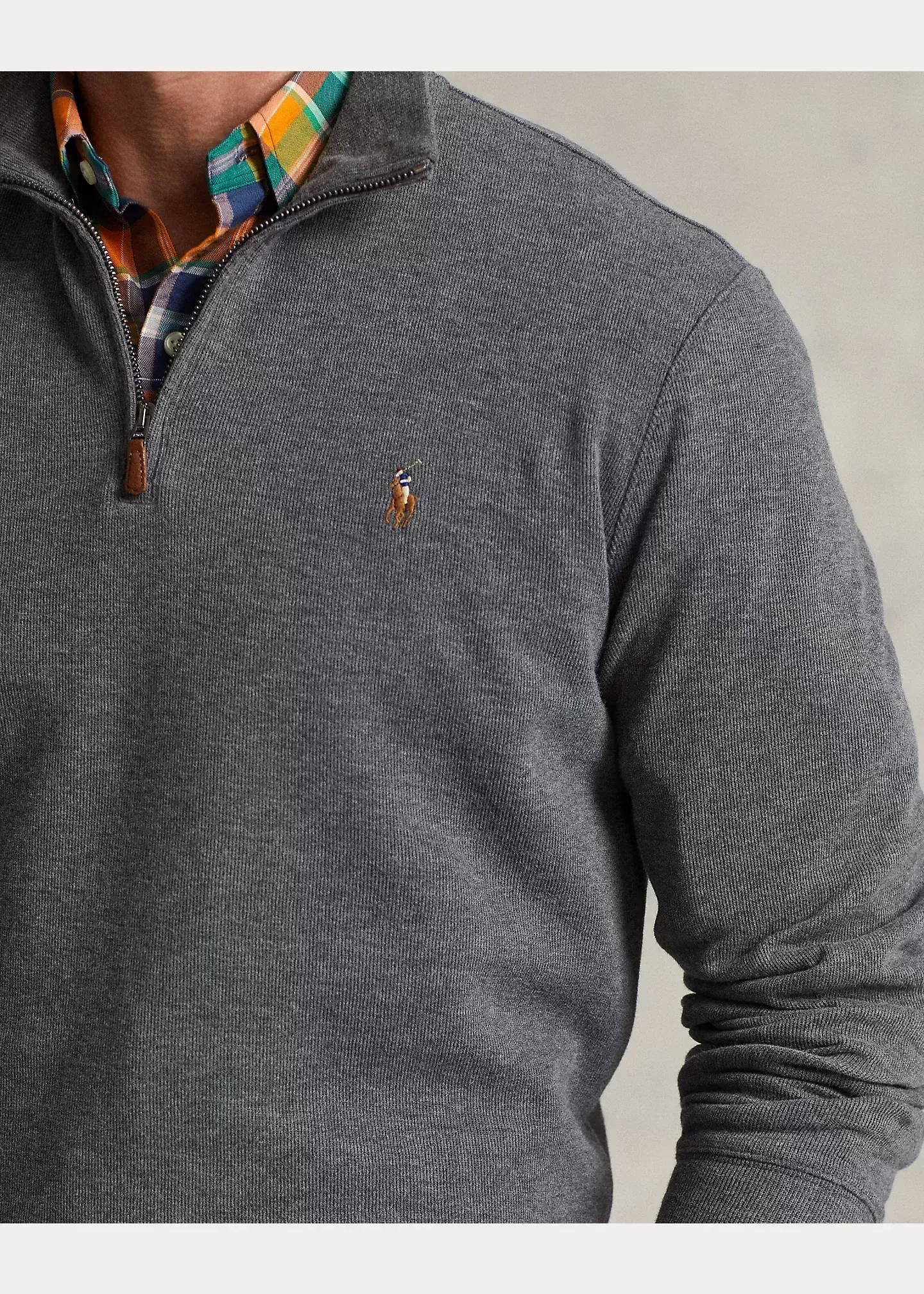 Polo Ralph Lauren Estate-Rib Quarter-Zip Pullover