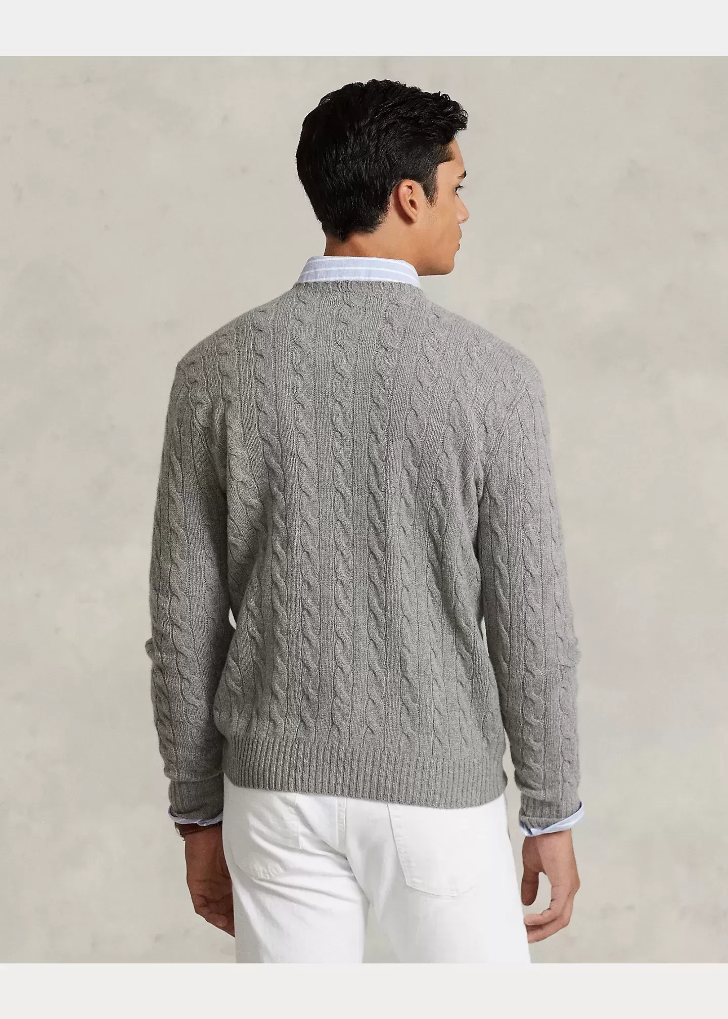 Polo Ralph Lauren Cable-Knit Wool-Cashmere Sweater