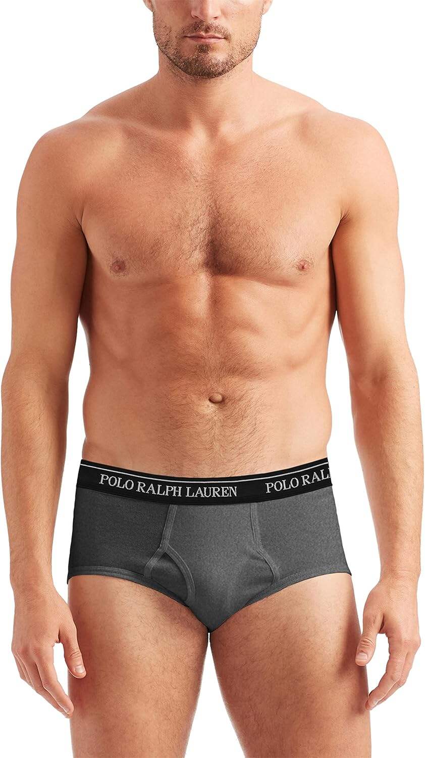 Polo Ralph Lauren Men's Stretch Classic Fit Briefs 4 Pack