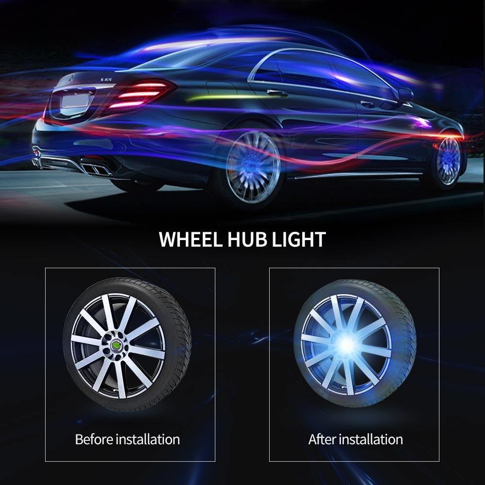 🔥Magnetic Suspension LED Floating Wheel Cap 2025 Version 4PC
