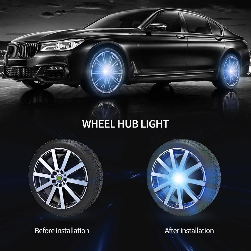 🔥Magnetic Suspension LED Floating Wheel Cap 2025 Version 4PC