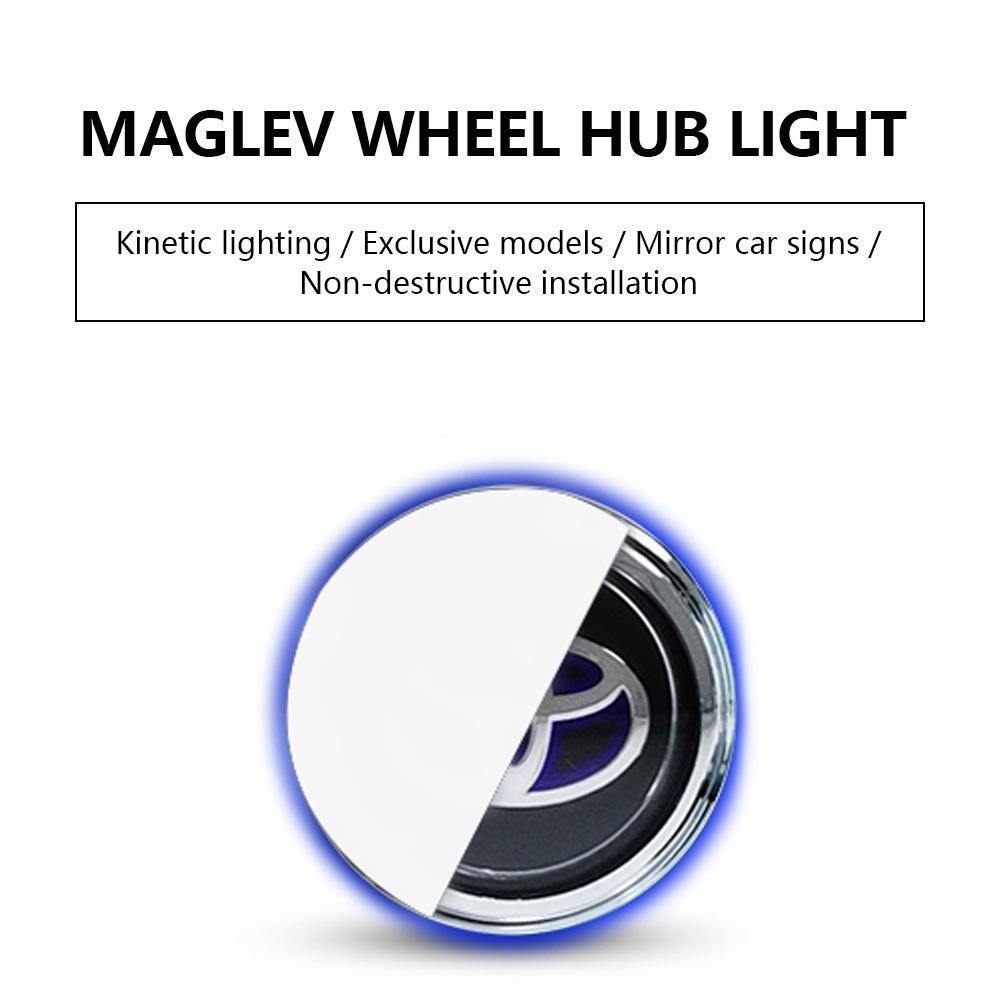 🔥Magnetic Suspension LED Floating Wheel Cap 2025 Version 4PC