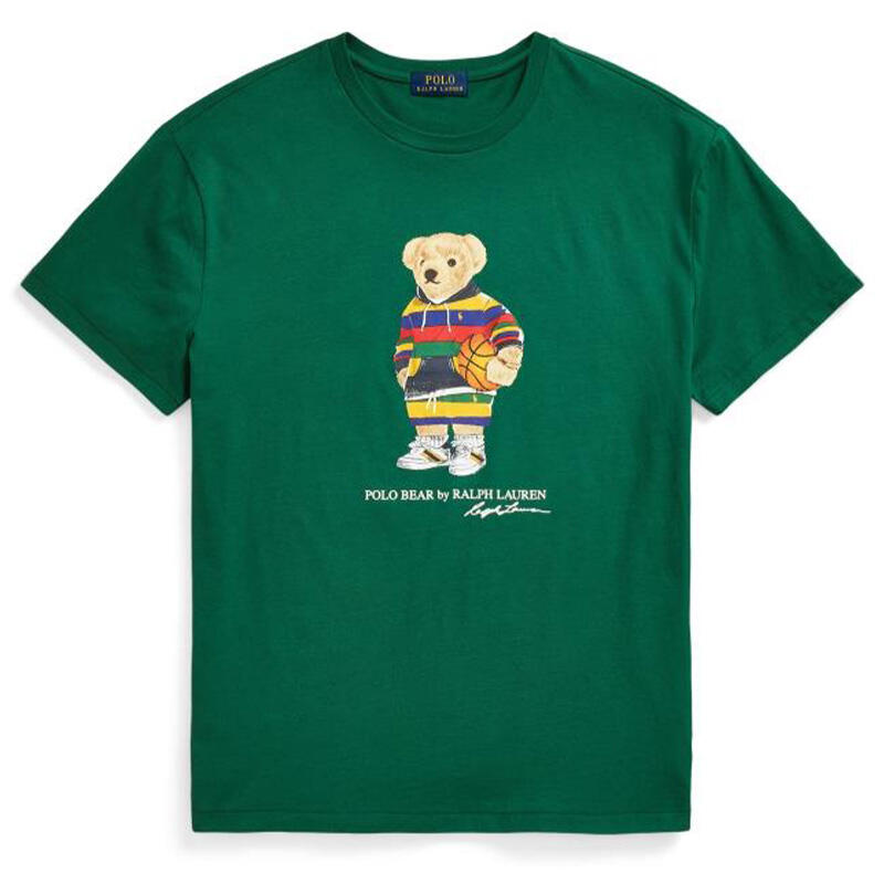 Ralph Lauren Custom Slim Fit Polo Bear T-Shirt New Forest Active Bear