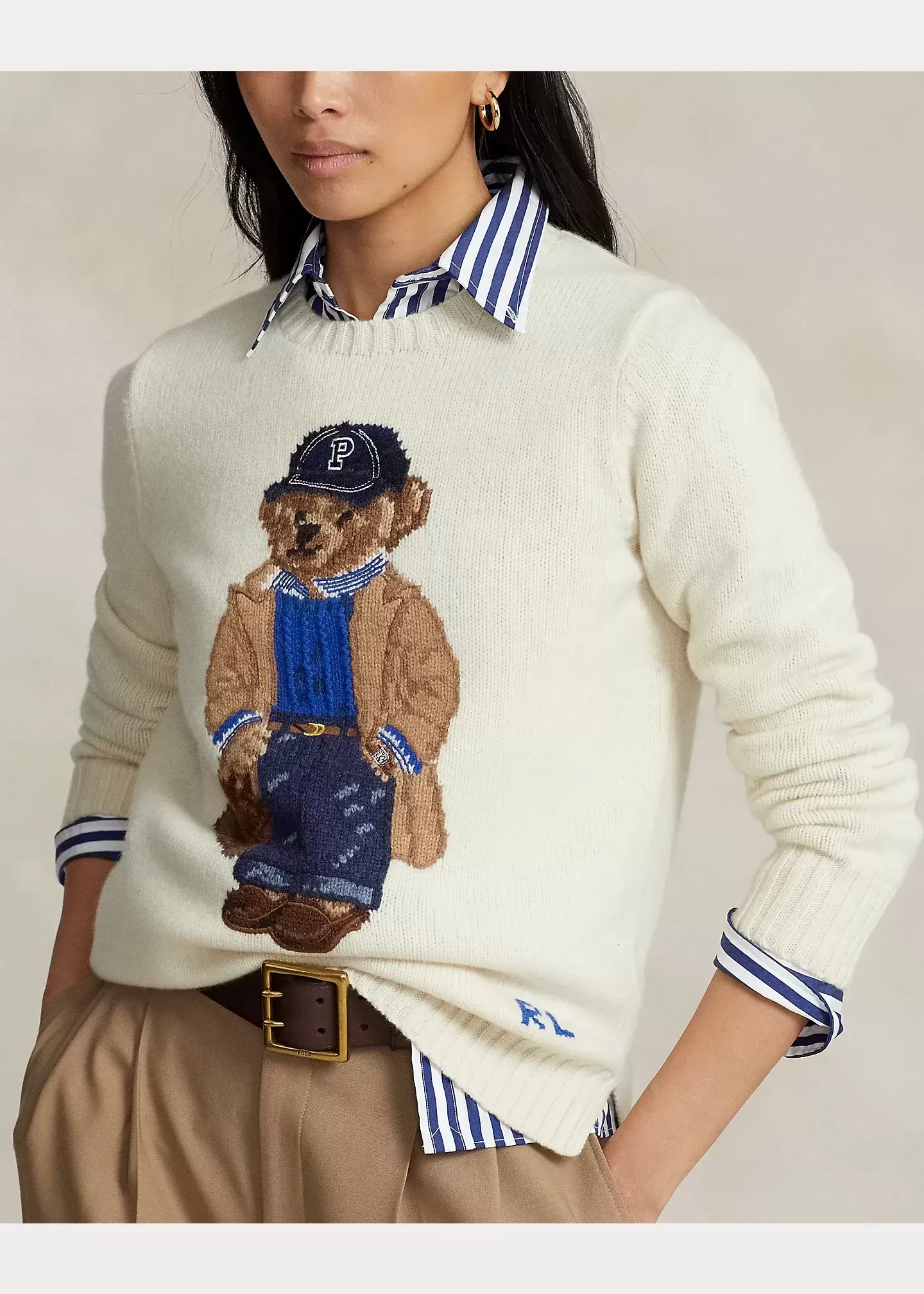 Polo Ralph Lauren Polo Bear Wool-Blend Sweater