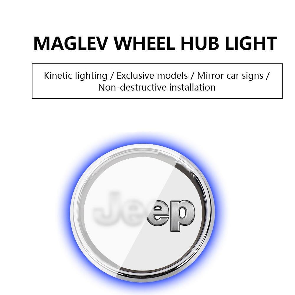 🔥Magnetic Suspension LED Floating Wheel Cap 2025 Version 4PC