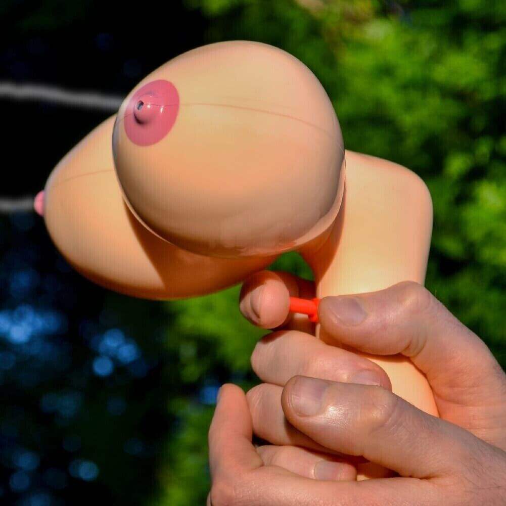 🏖️Boobie Squirt Gun 10 oz Water Gun Fun Bachelor Novelty Pool Party Gag Toy Gift🌊