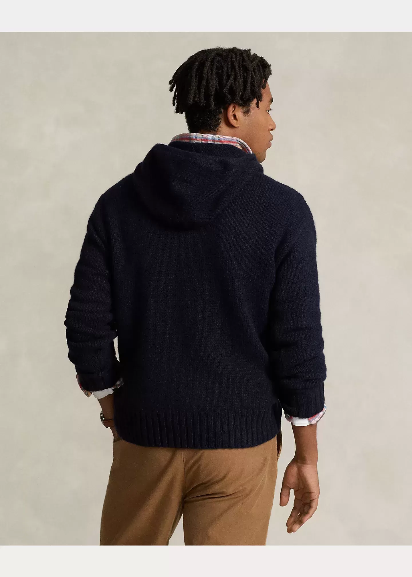 Polo Ralph Lauren Flag Wool-Blend Hooded Sweater
