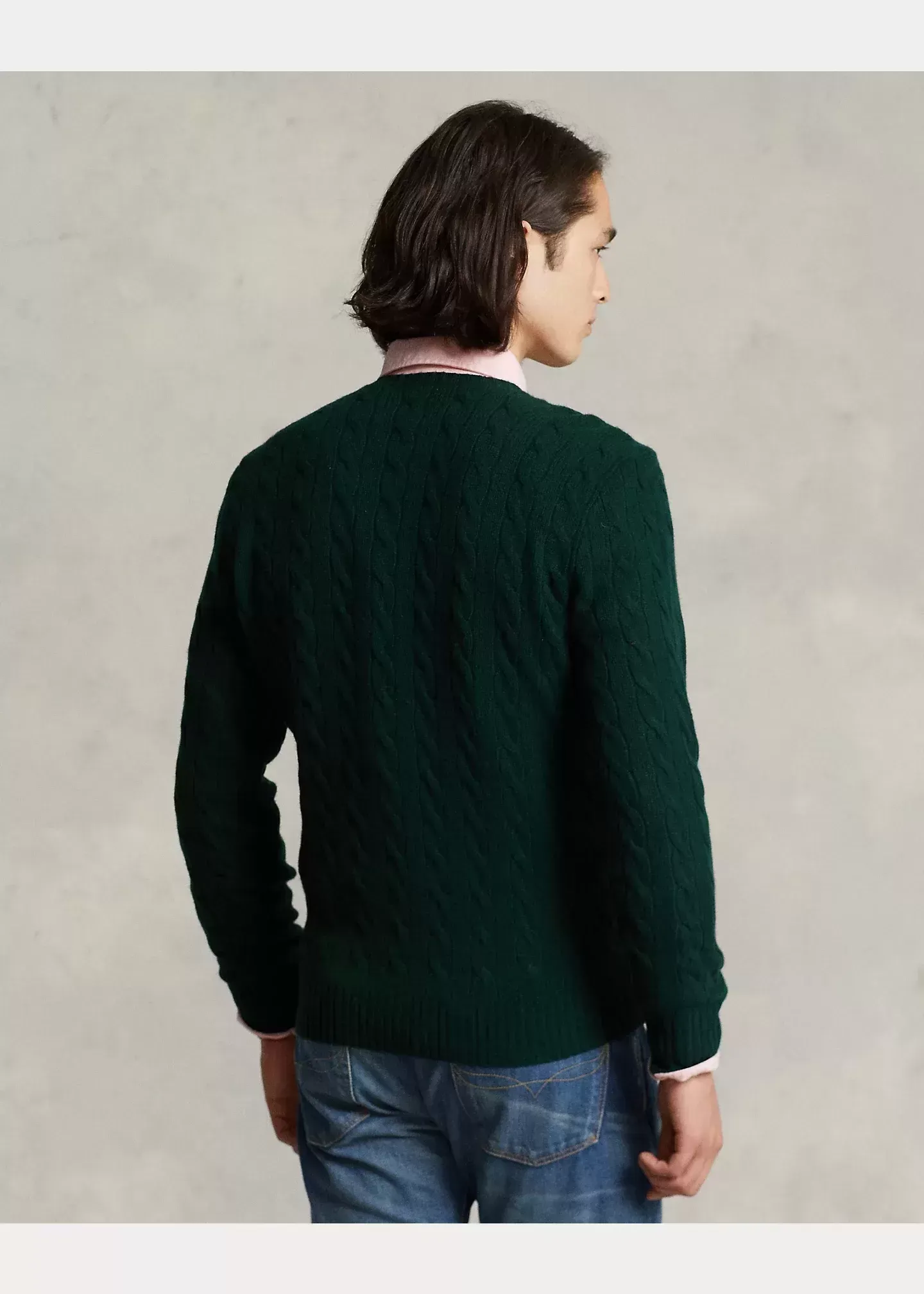 Polo Ralph Lauren Cable-Knit Wool-Cashmere Sweater