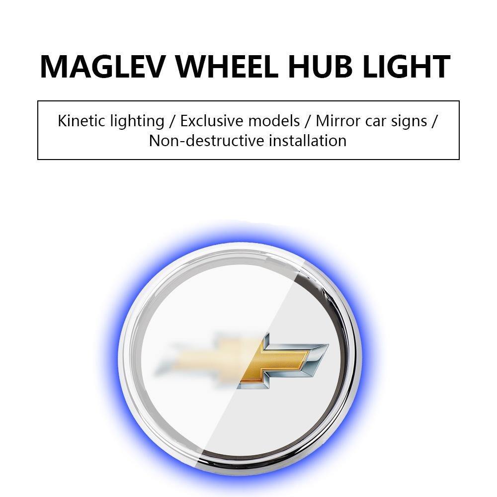 🔥Magnetic Suspension LED Floating Wheel Cap 2025 Version 4PC