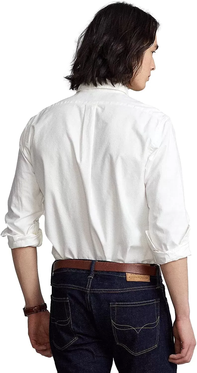 POLO RALPH LAUREN Men's Long Sleeve Classic Oxford Shirt
