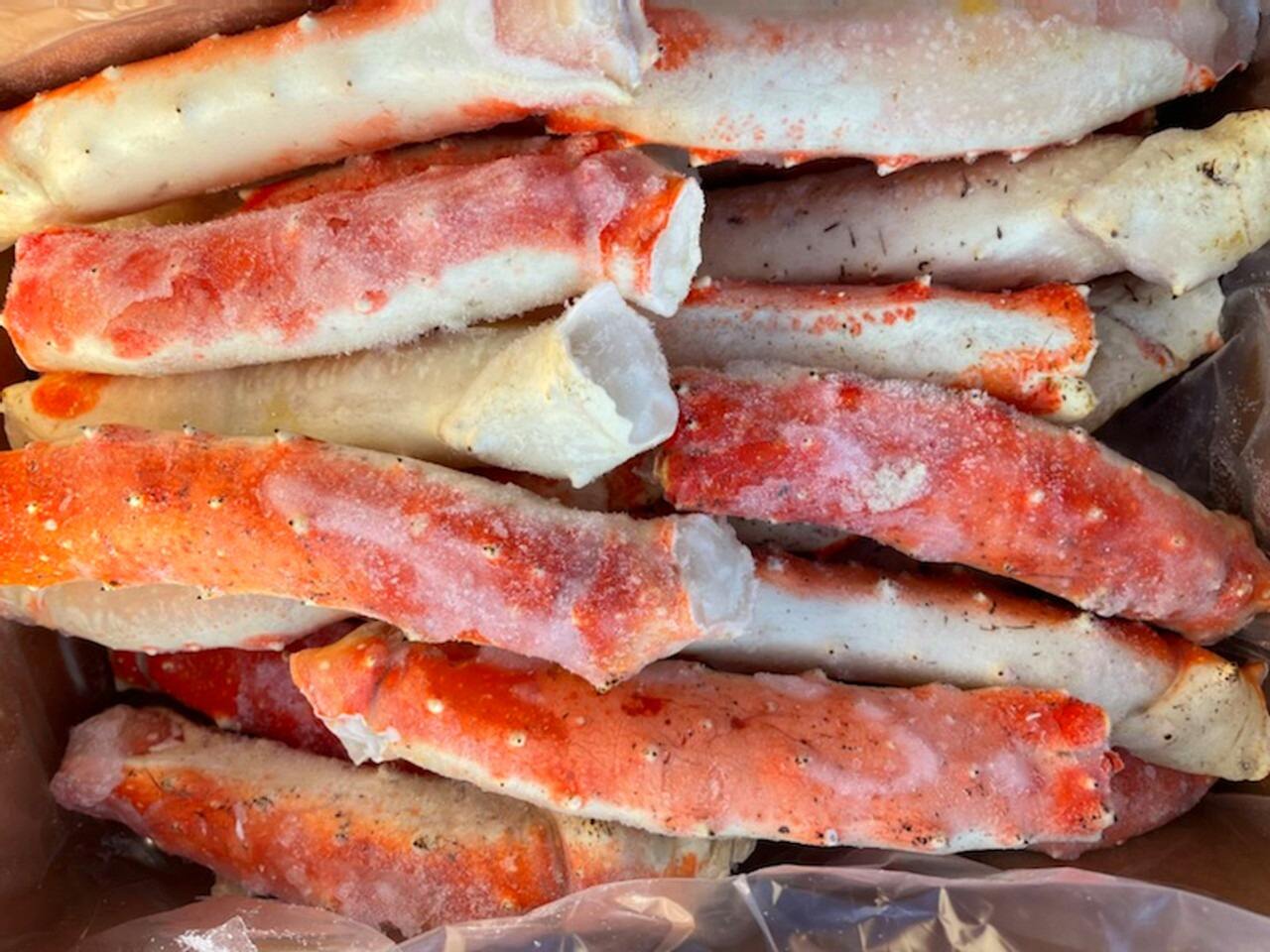 ✈️🦀Limited supply! Last day🔥 Giant Alaskan King Crab Bristol Bay 2 days straight to your table🍷A whole (over 6 pounds)