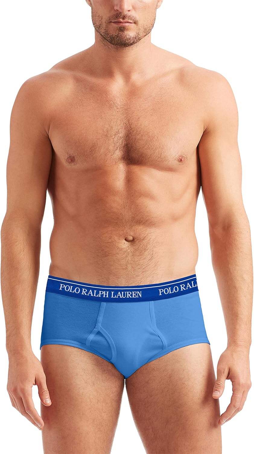 Polo Ralph Lauren Men's Stretch Classic Fit Briefs 4 Pack
