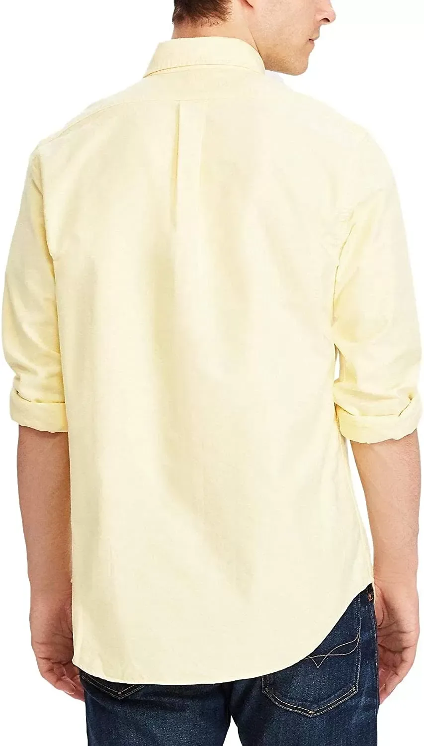 POLO RALPH LAUREN Men's Long Sleeve Classic Oxford Shirt