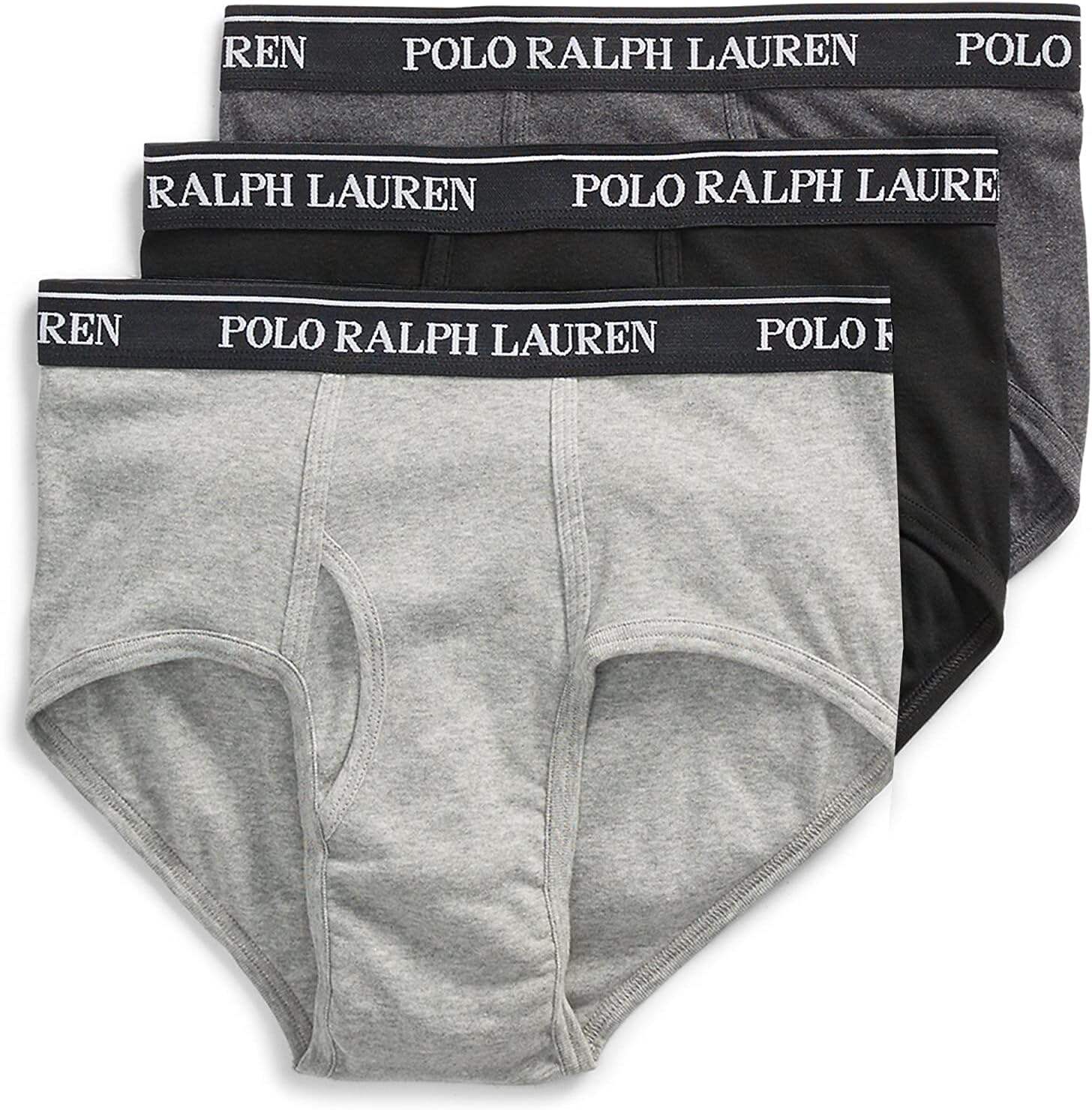 Polo Ralph Lauren Men's Stretch Classic Fit Briefs 4 Pack