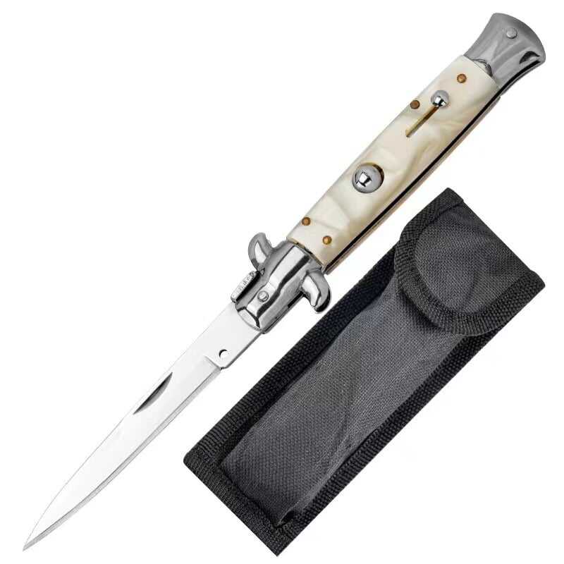 🔥Last Day Promotion 88% OFF🔥 - Pure Handmade Old School Italian Stiletto Pocket Knife