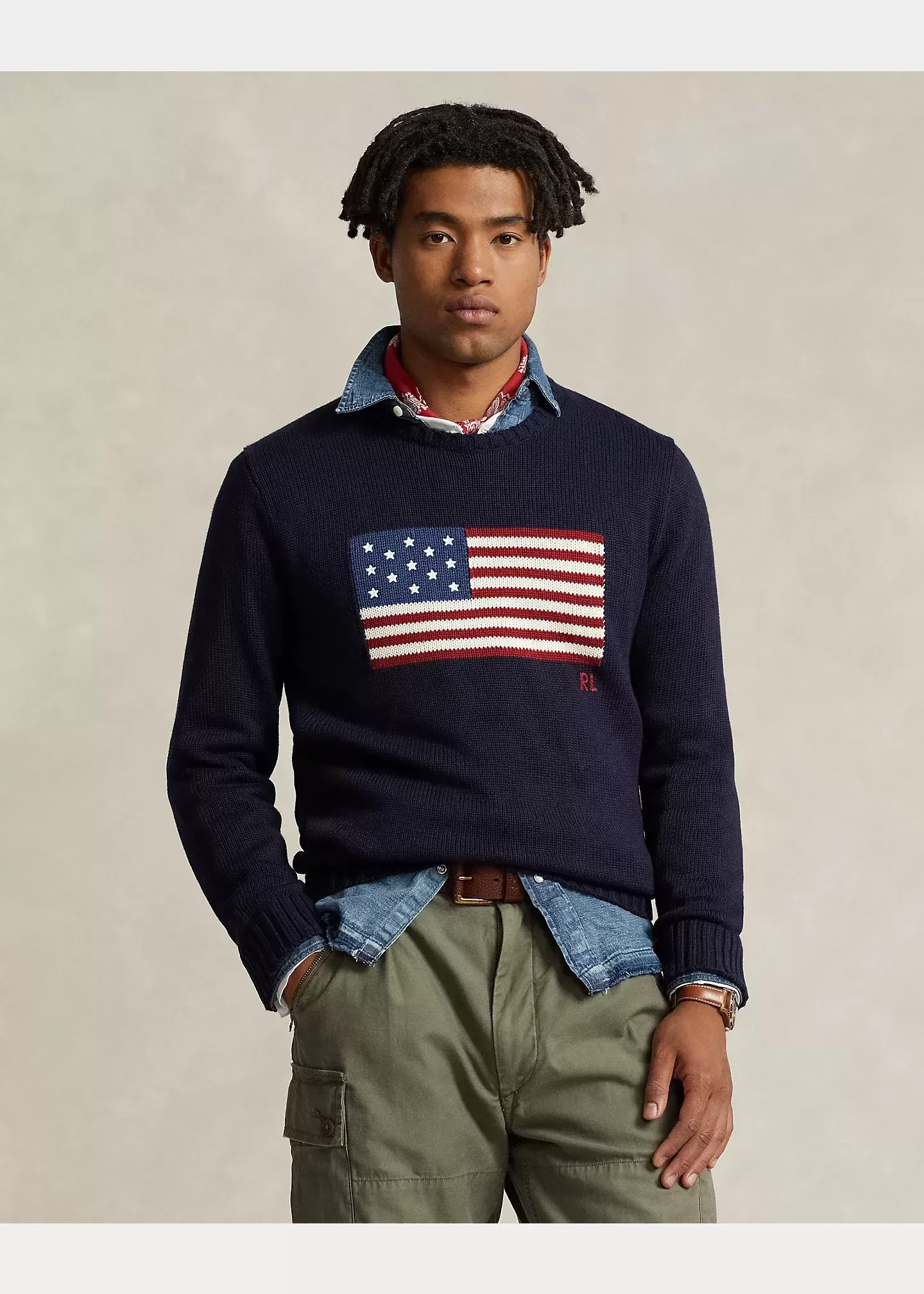 Polo Ralph Lauren The Iconic Flag Sweater