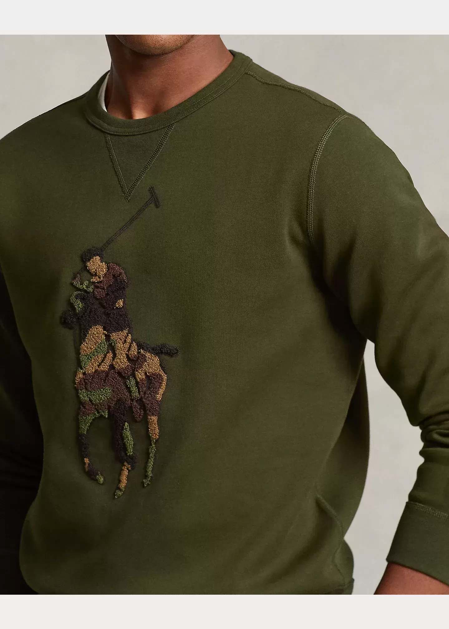 Polo Ralph Lauren Big Pony Double-Knit Sweatshirt