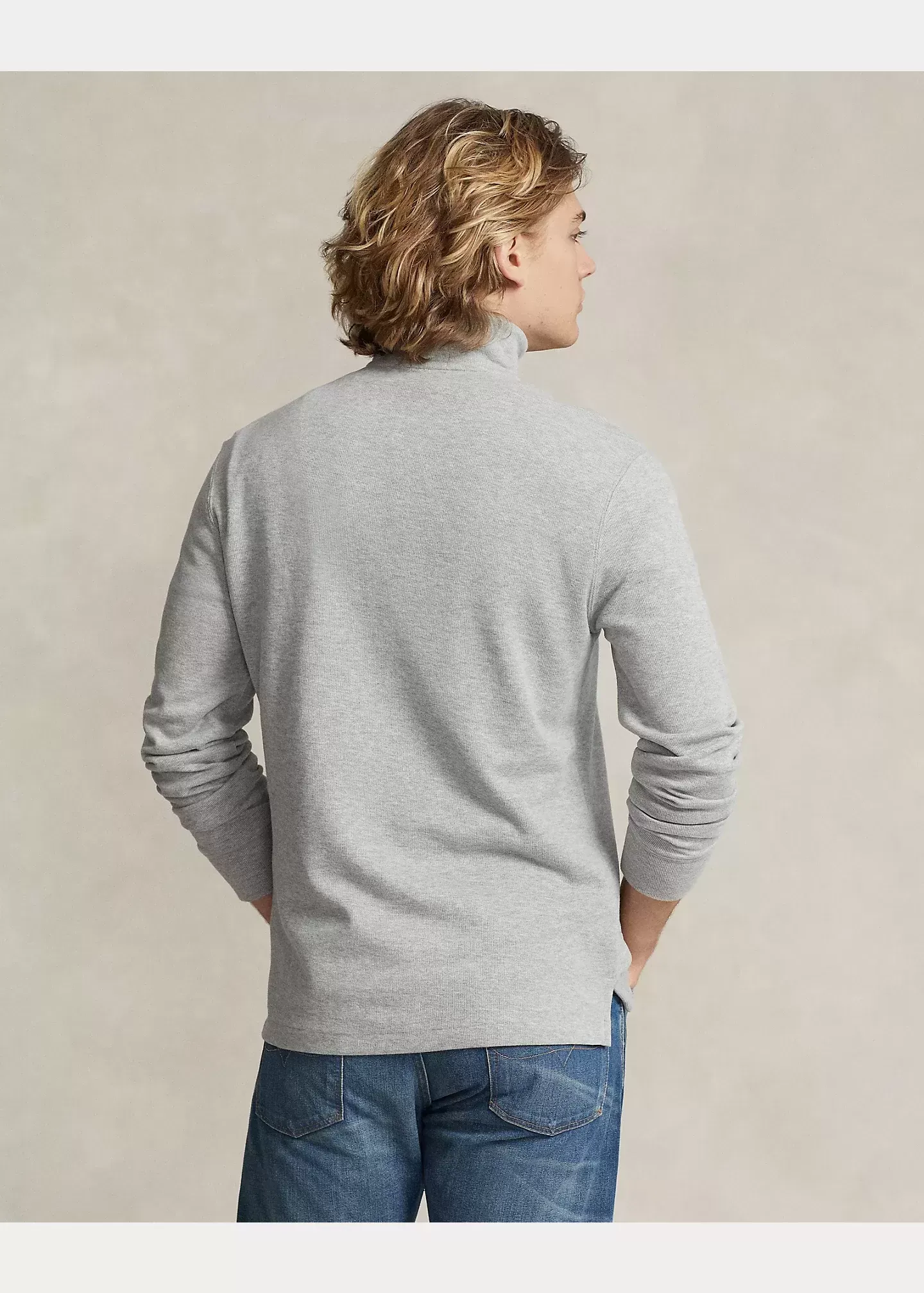 Polo Ralph Lauren Estate-Rib Quarter-Zip Pullover