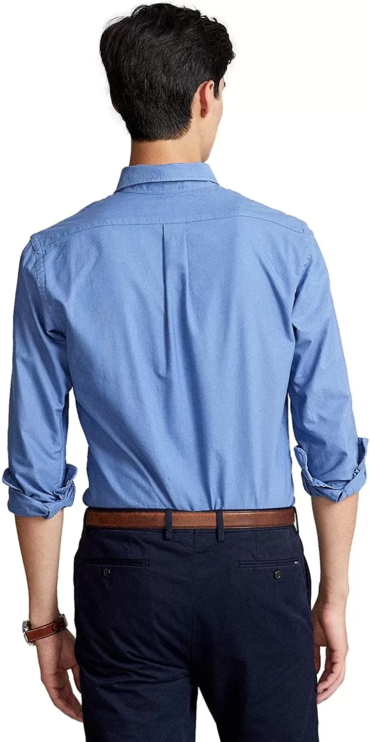 POLO RALPH LAUREN Men's Long Sleeve Classic Oxford Shirt