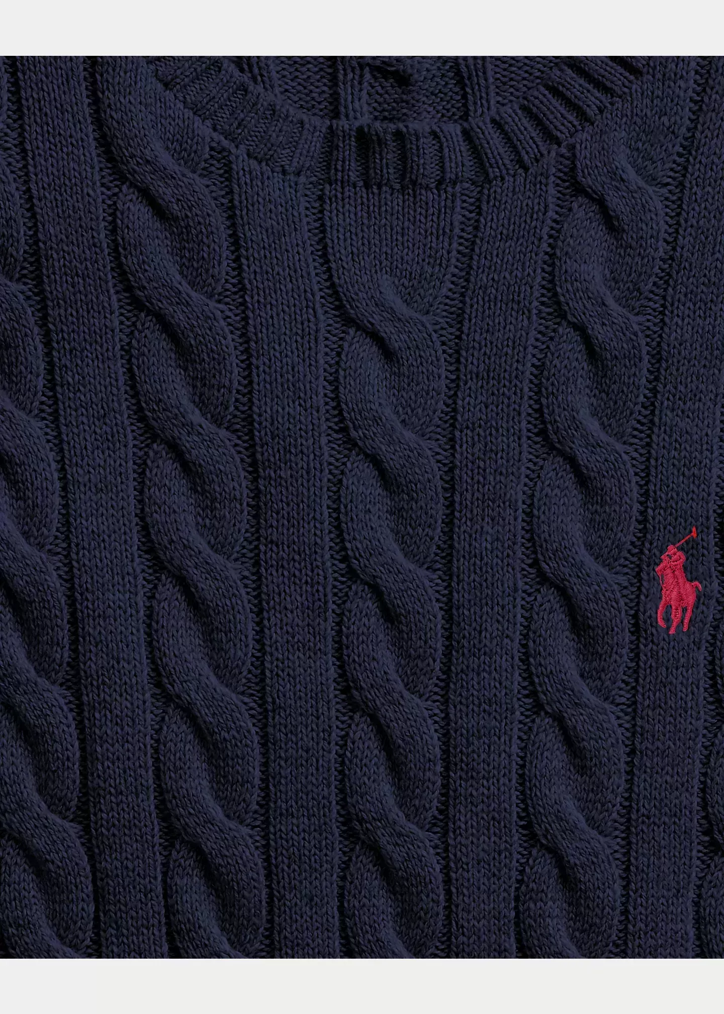 Polo Ralph Lauren Cable-Knit Cotton Sweater