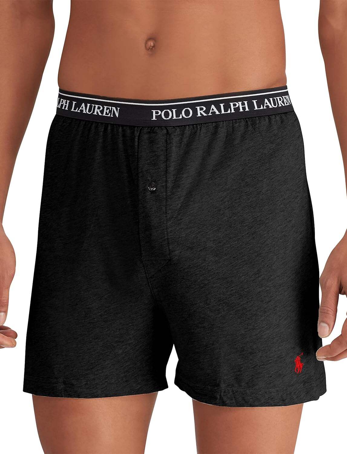 Polo Ralph Lauren Men's Classic Fit with Wicking Knit Boxers 3 Pack