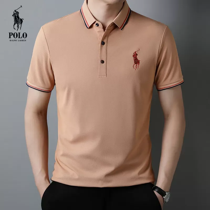 Ralph Lauren Summer Casual Lapel Men's T-Shirt