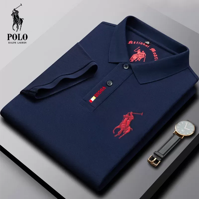 Ralph Lauren Men's Classic Casual Oversized Polo Shirt