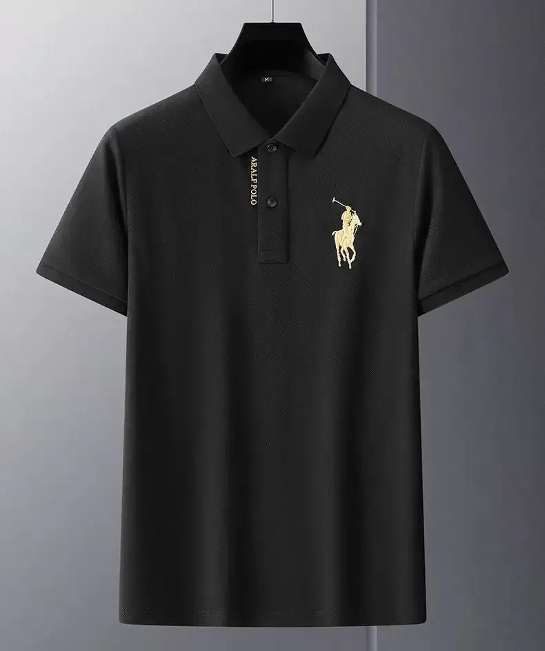 RALPH LAUREN MEN'S CLASSIC CASUAL OVERSIZED POLO SHIRT