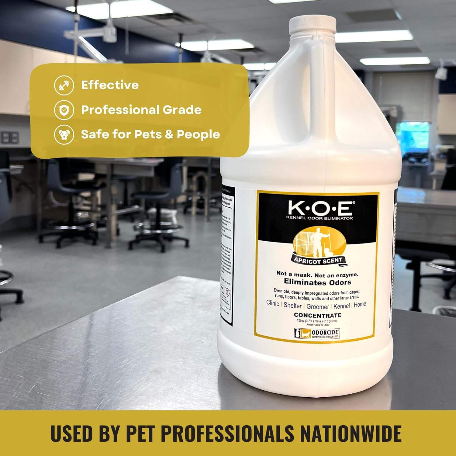 K.O.E Kennel Odor Eliminator Fresh Scent Concentrate 16 oz