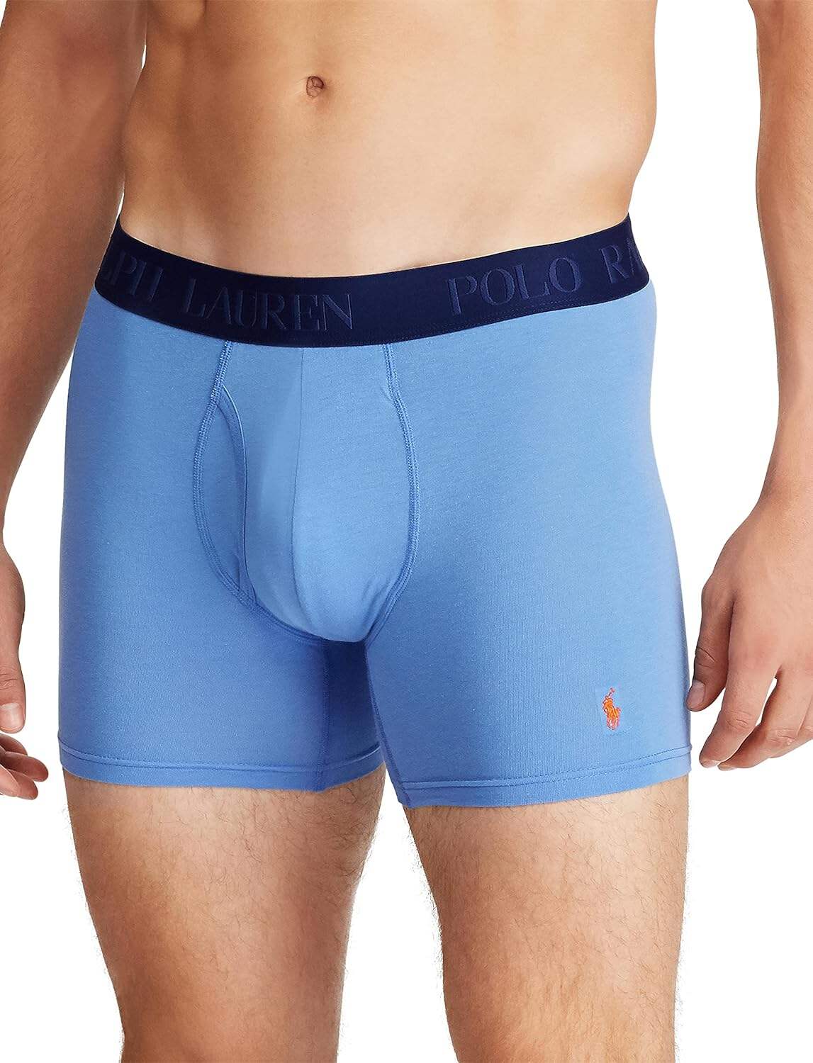 Polo Ralph Lauren Men's 4D Flex Cotton Modal Stretch Boxer Briefs (3 Pack)