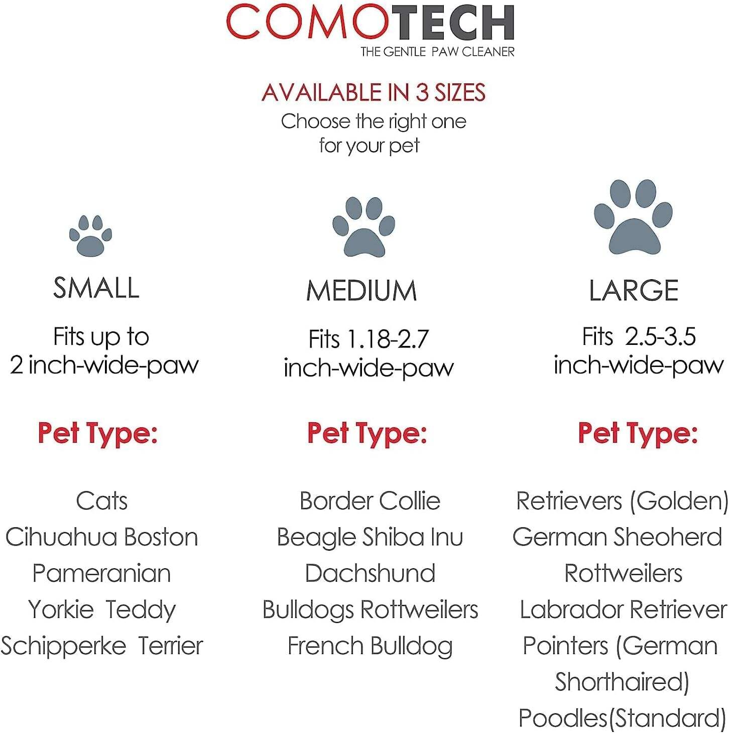 Dog Paw Cleaner, Dog Paw Washer, Paw Muddy Paw Cleaner, Pet Foot Cleaner for Small Medium Large Breed Dogs/Cats (with 3 absorbent towel)