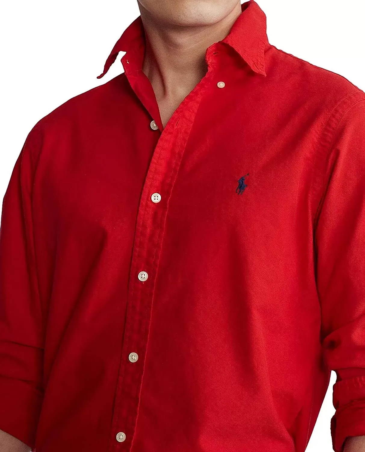 POLO RALPH LAUREN Men's Long Sleeve Classic Oxford Shirt