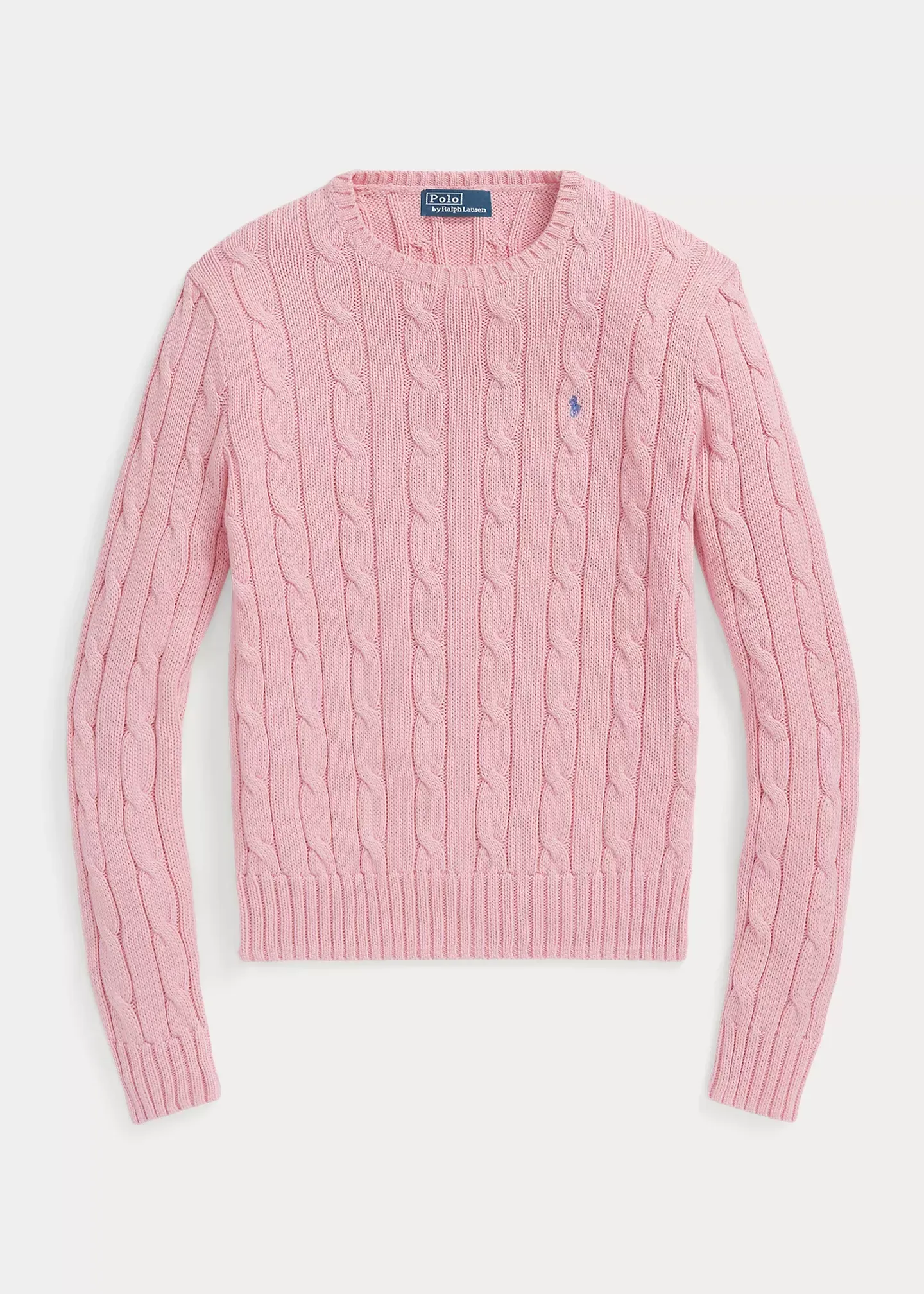 Polo Ralph Lauren Cable-Knit Cotton Crewneck Jumper