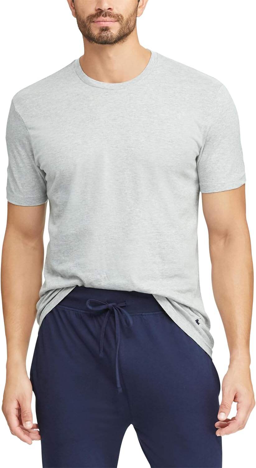 Polo Ralph Lauren Men's Classic Fit Crewneck Shirt (3 Pack)