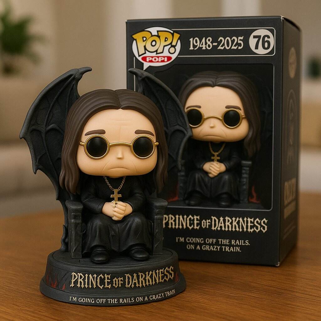 Black Sabbath lead singer Ozzy Osbourne Doll
