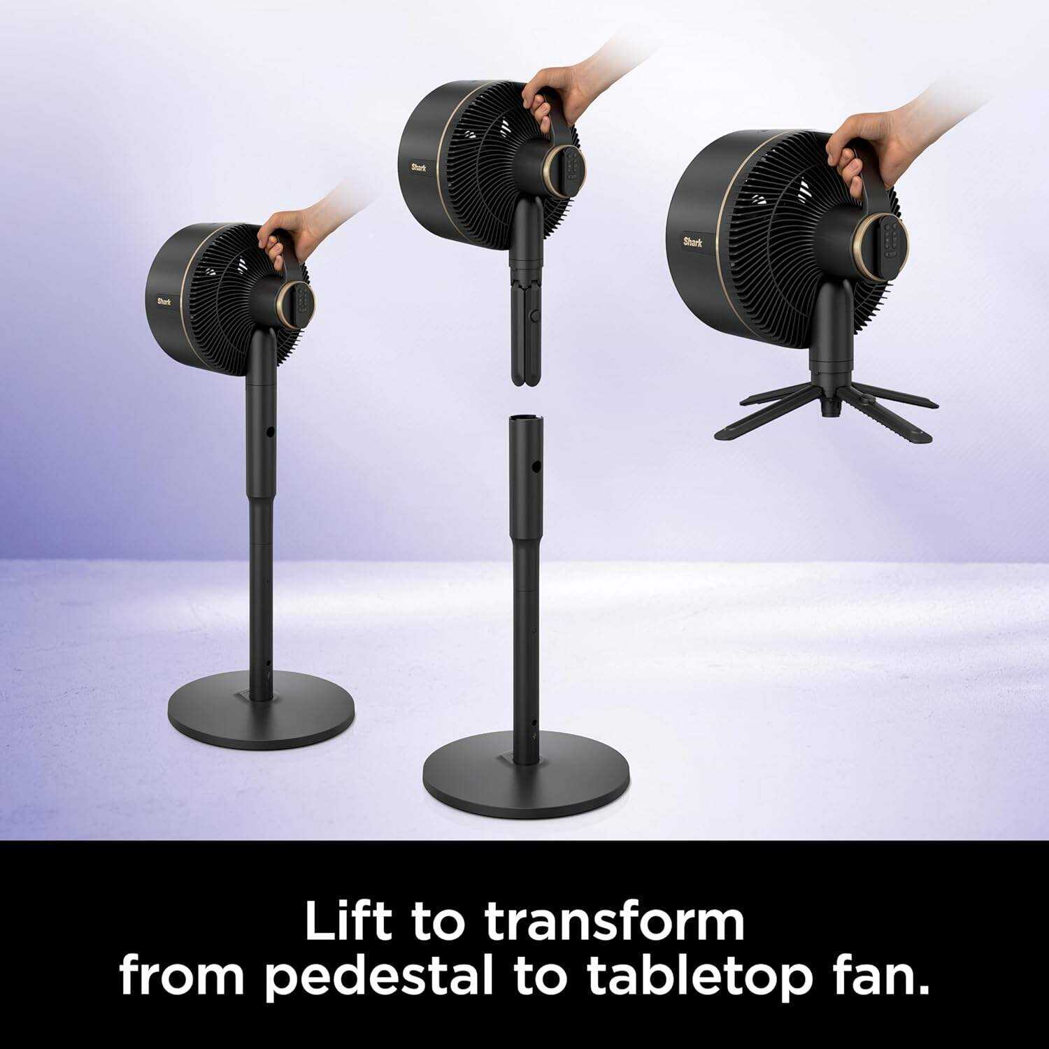 Shark FlexBreeze Pro Mist Fan — Indoor & Outdoor, Integrated Misting