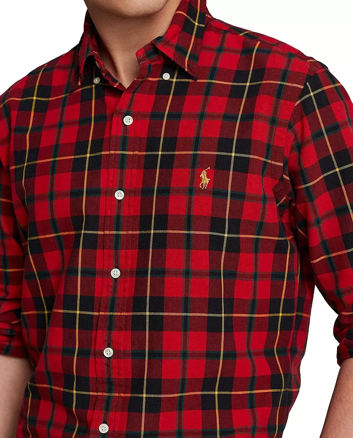 POLO RALPH LAUREN Men's Long Sleeve Classic Oxford Shirt