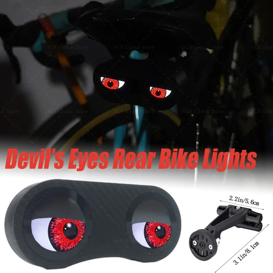 Bicycle Tail Rear Light Saddle Seatpos Bicycle Rear Light Waterproof USB Cycling Tail Taillight Bike LED Lights Bike Accessories