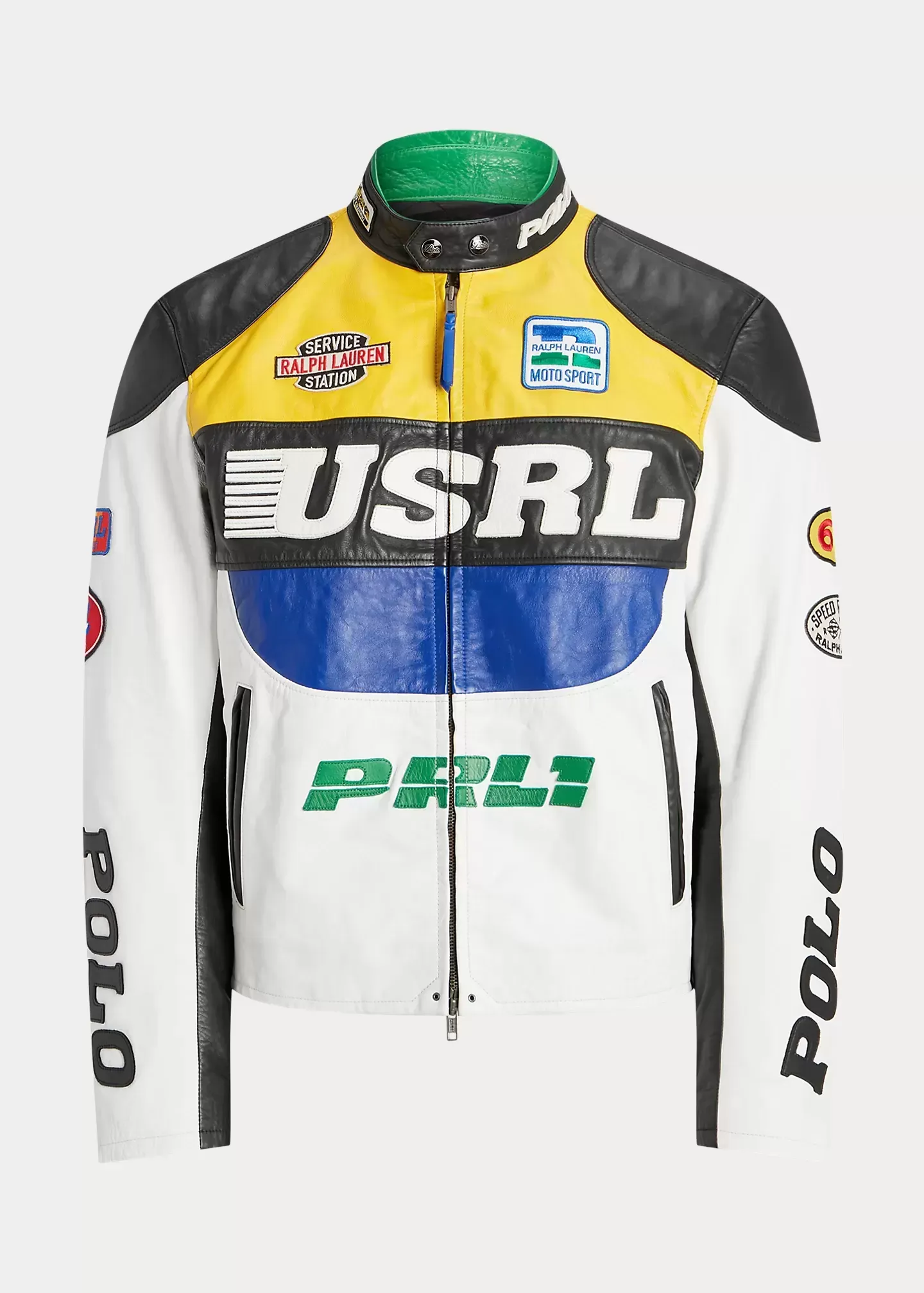 Polo Ralph Lauren Leather Caf�� Racer Jacket