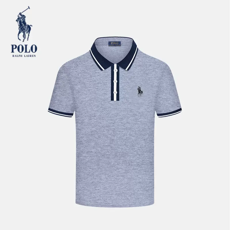 Ralph Lauren summer short-sleeved T-shirt solid color POLO shirt