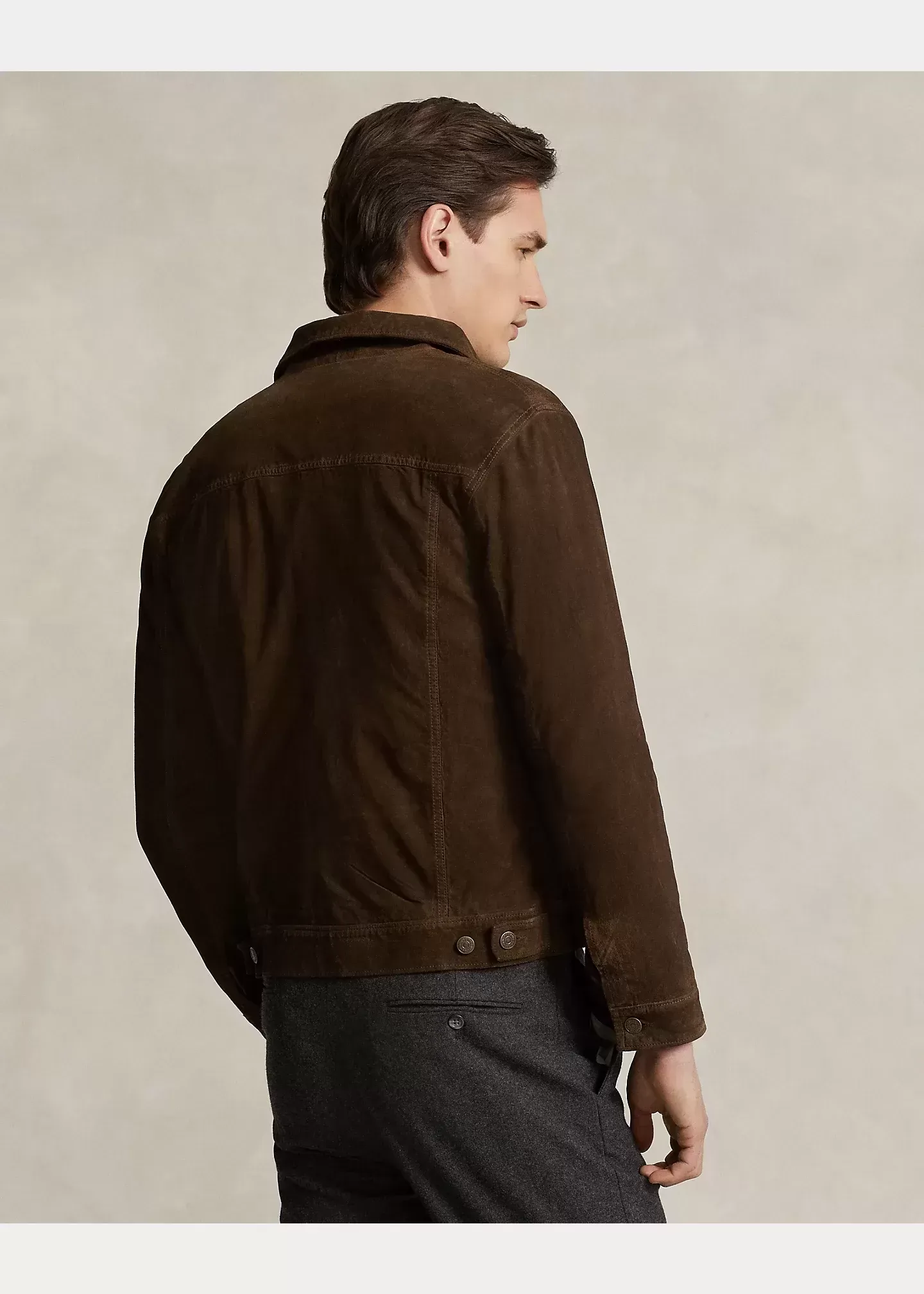 Polo Ralph Lauren Suede Trucker Jacket