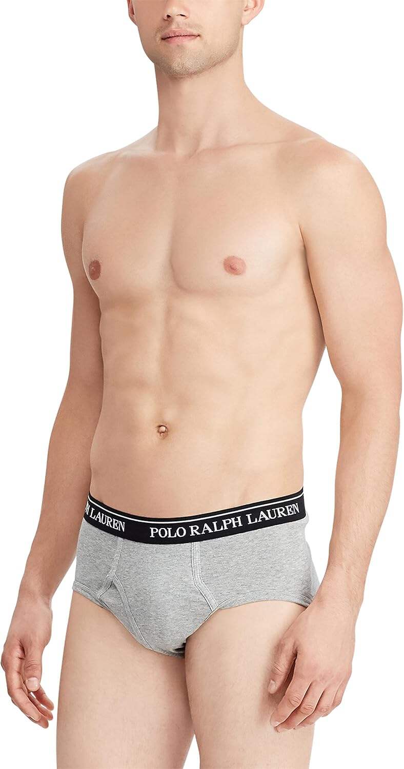 Polo Ralph Lauren Men's Stretch Classic Fit Briefs 4 Pack